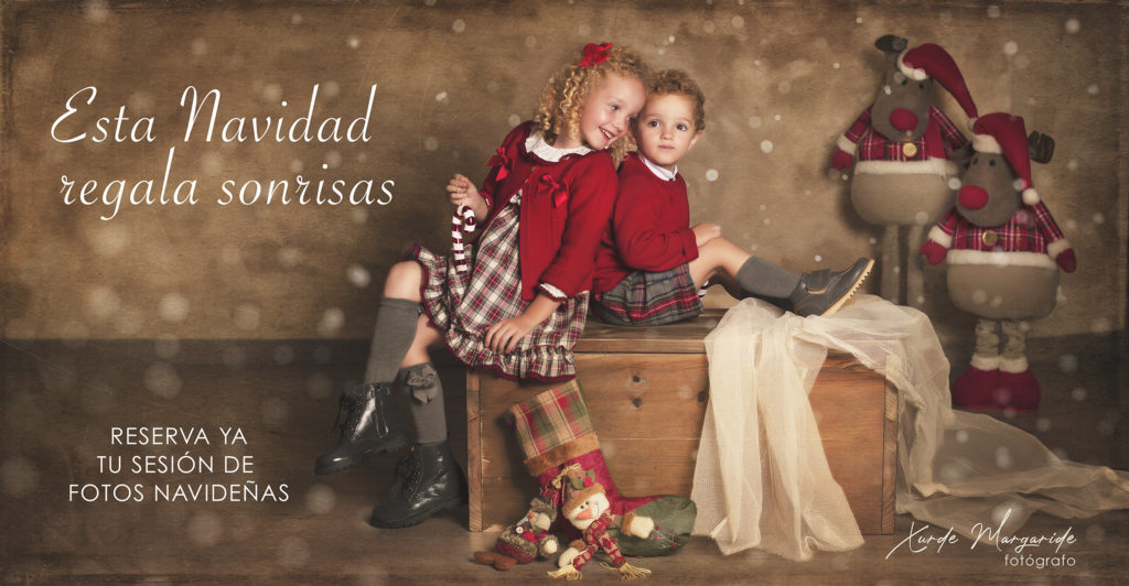 Fotografia de navideña, estudio navideño,