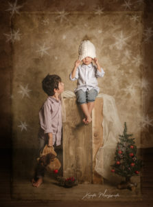 Fotografía de navidad, Fotos navideñas, estudio navideño